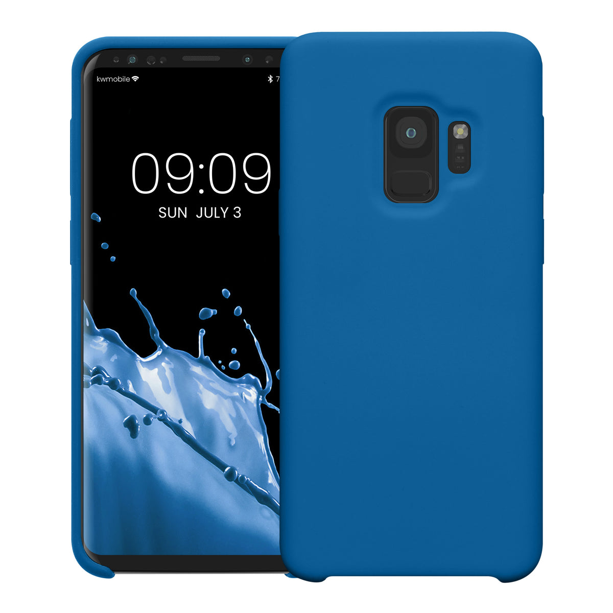 kwmobile Phone Case for Samsung Galaxy S9 - Silicone Case - Wireless Charging - Protective Cover