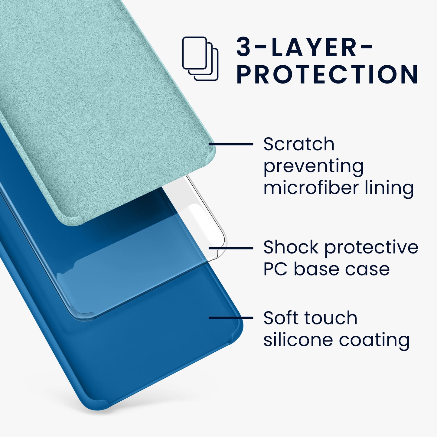 kwmobile Phone Case for Samsung Galaxy S9 - Silicone Case - Wireless Charging - Protective Cover