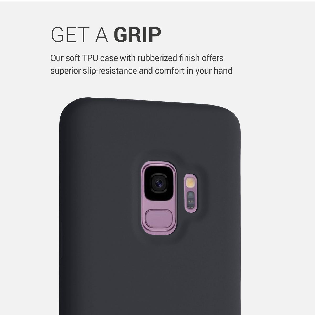 kwmobile Phone Case for Samsung Galaxy S9 - Silicone Case - Wireless Charging - Protective Cover