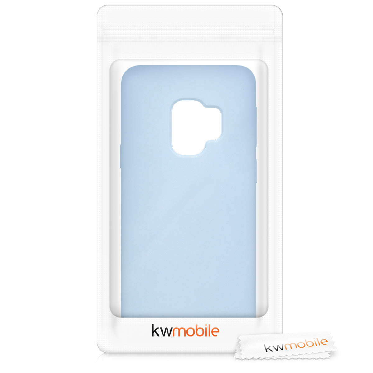 kwmobile Phone Case for Samsung Galaxy S9 - Silicone Case - Wireless Charging - Protective Cover