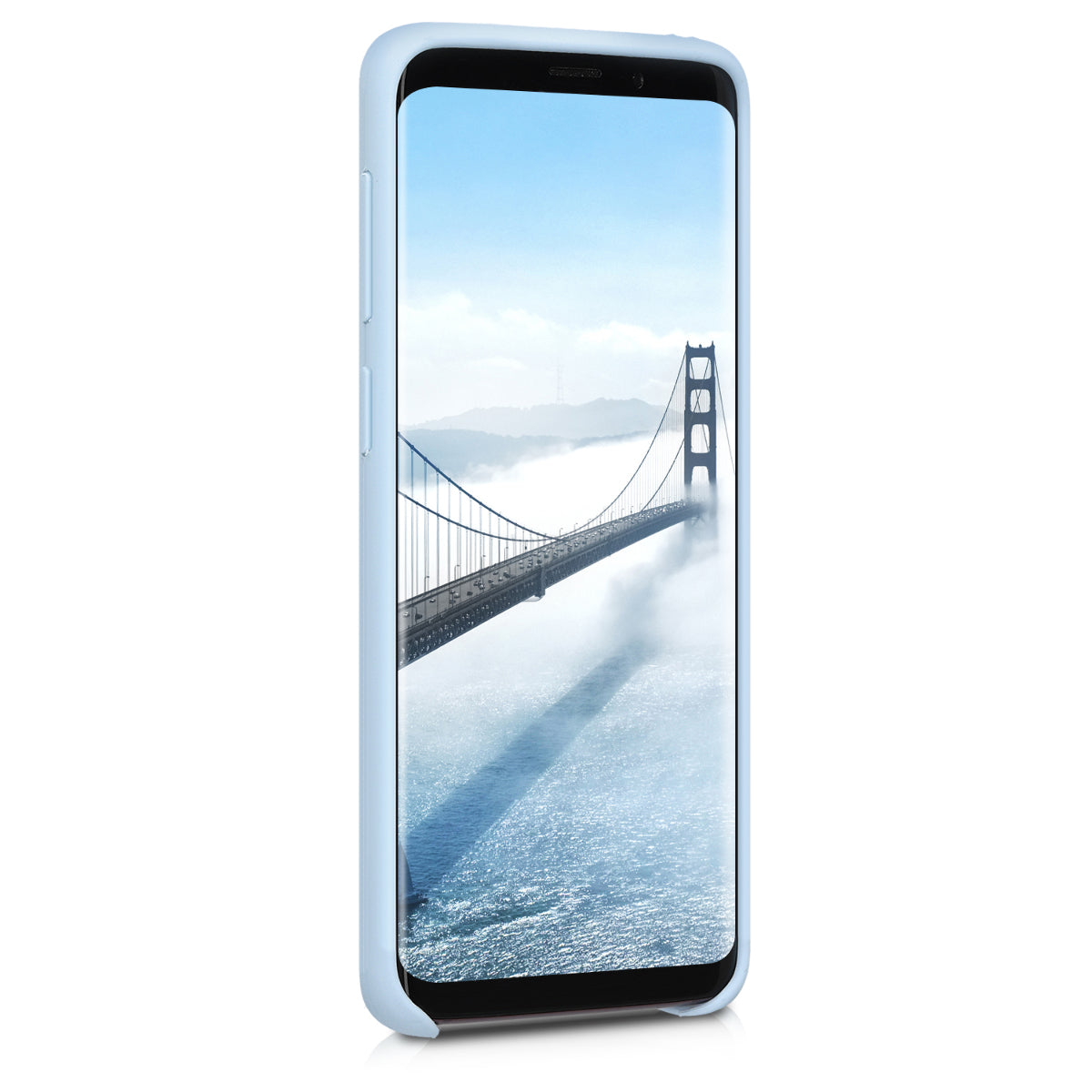 kwmobile Phone Case for Samsung Galaxy S9 - Silicone Case - Wireless Charging - Protective Cover