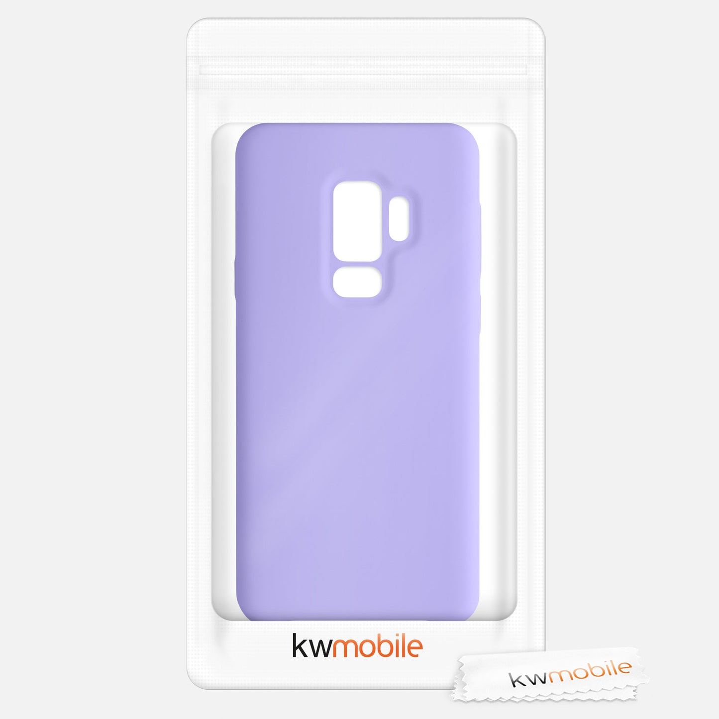 kwmobile Phone Case for Samsung Galaxy S9 Plus Case Silicone Wireless Charging Protective Cover