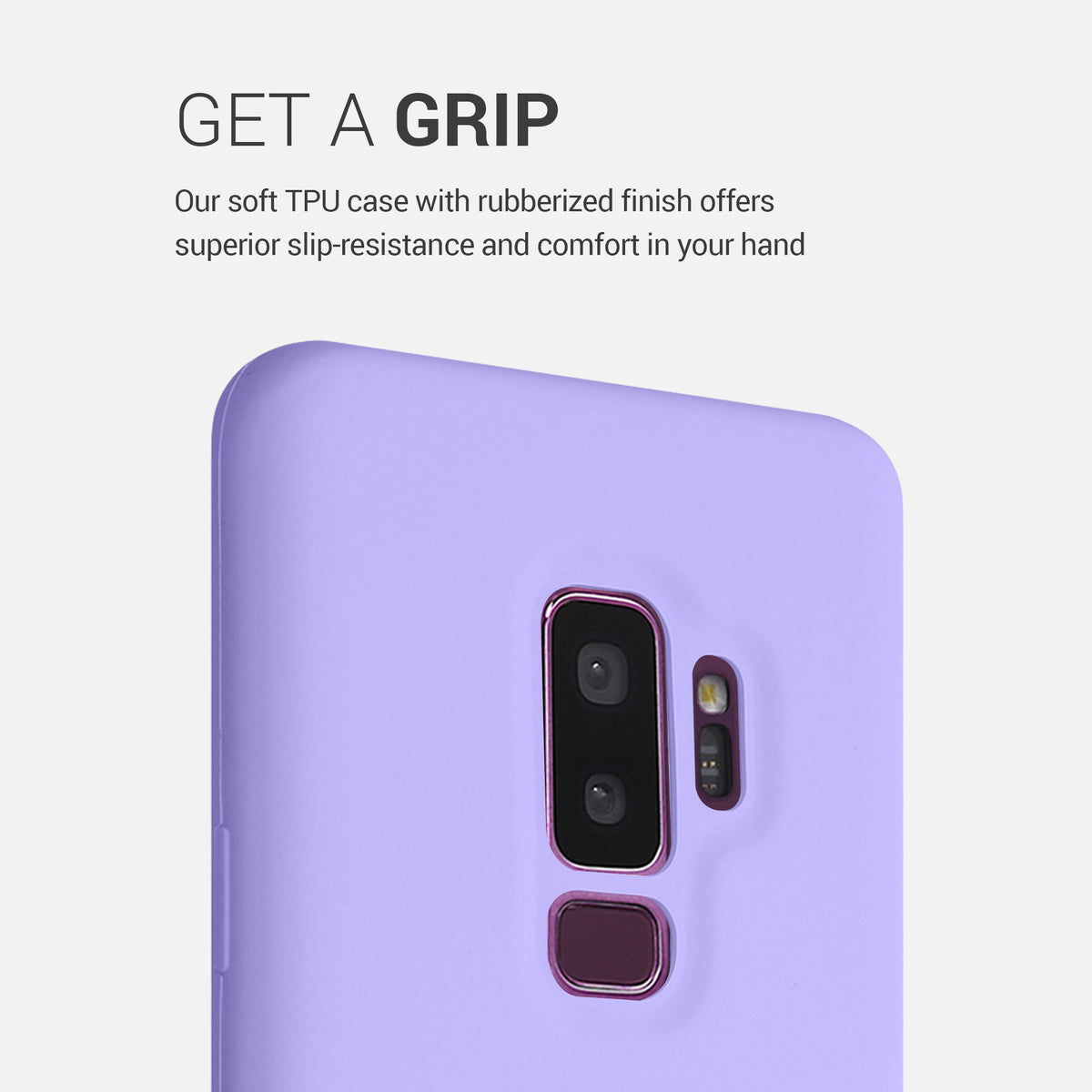 kwmobile Phone Case for Samsung Galaxy S9 Plus Case Silicone Wireless Charging Protective Cover