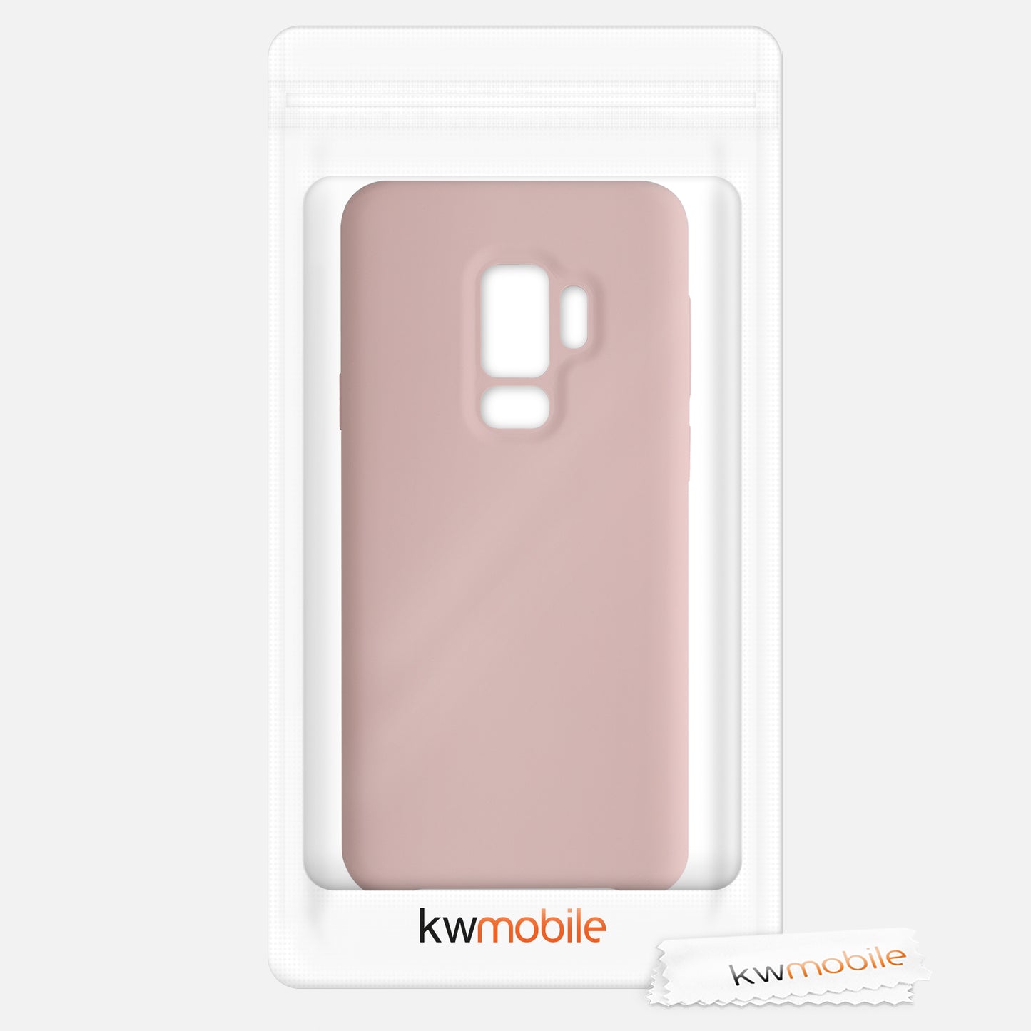 kwmobile Phone Case for Samsung Galaxy S9 Plus Case Silicone Wireless Charging Protective Cover
