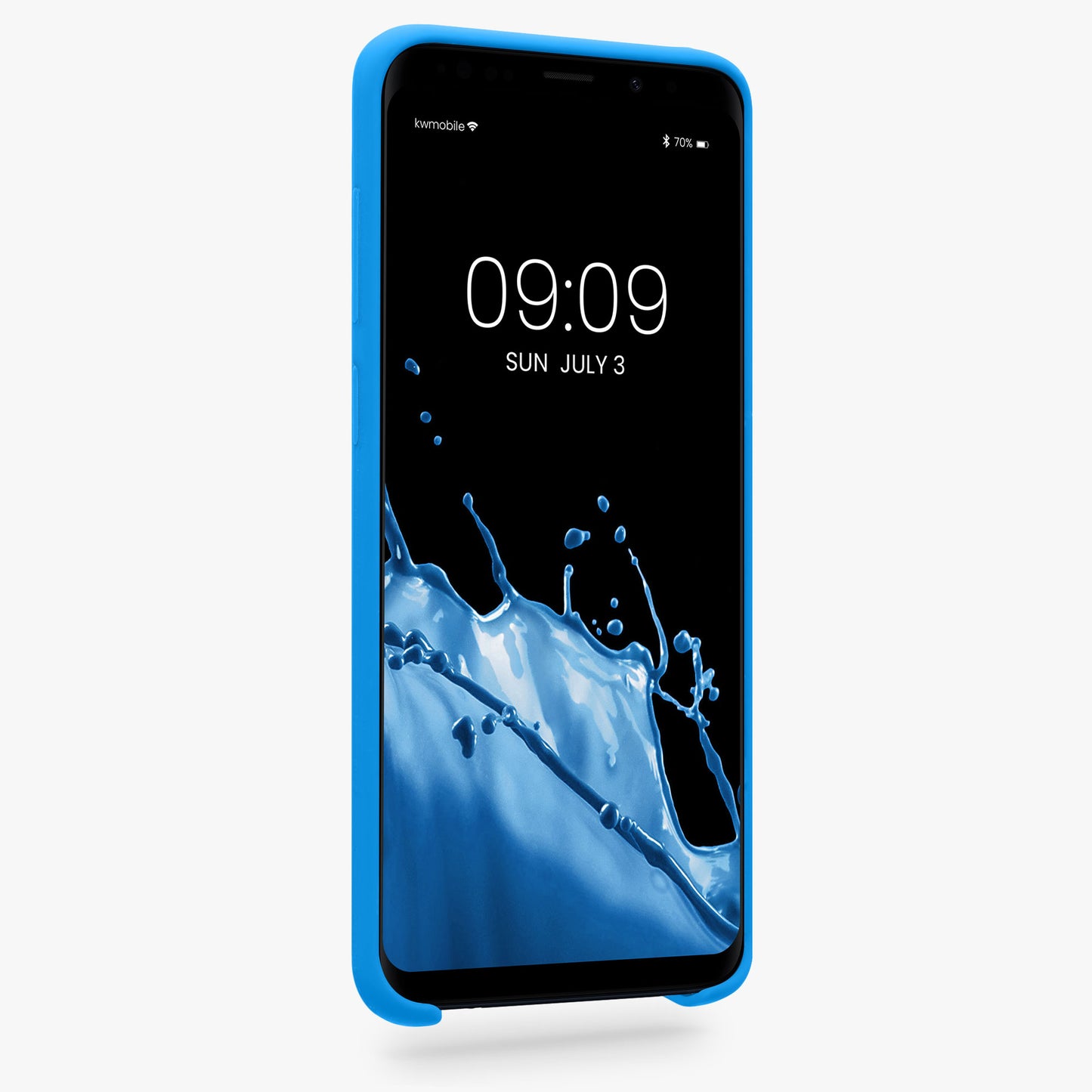 kwmobile Phone Case for Samsung Galaxy S9 Plus Case Silicone Wireless Charging Protective Cover