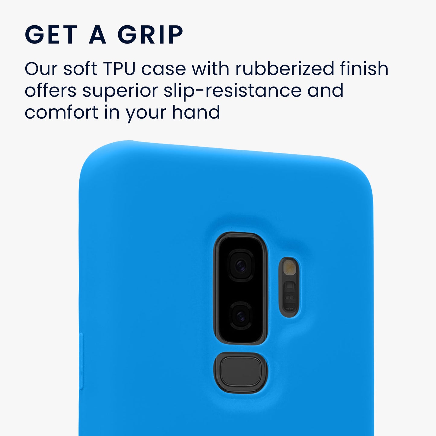 kwmobile Phone Case for Samsung Galaxy S9 Plus Case Silicone Wireless Charging Protective Cover