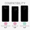 kwmobile Phone Case for Samsung Galaxy S9 Plus Case Silicone Wireless Charging Protective Cover