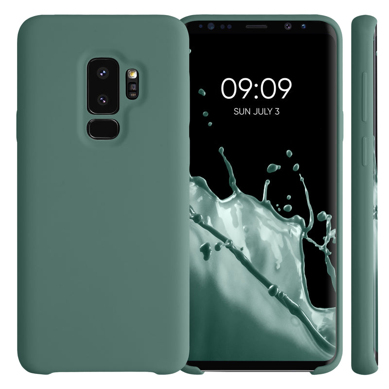 kwmobile Phone Case for Samsung Galaxy S9 Plus Case Silicone Wireless Charging Protective Cover