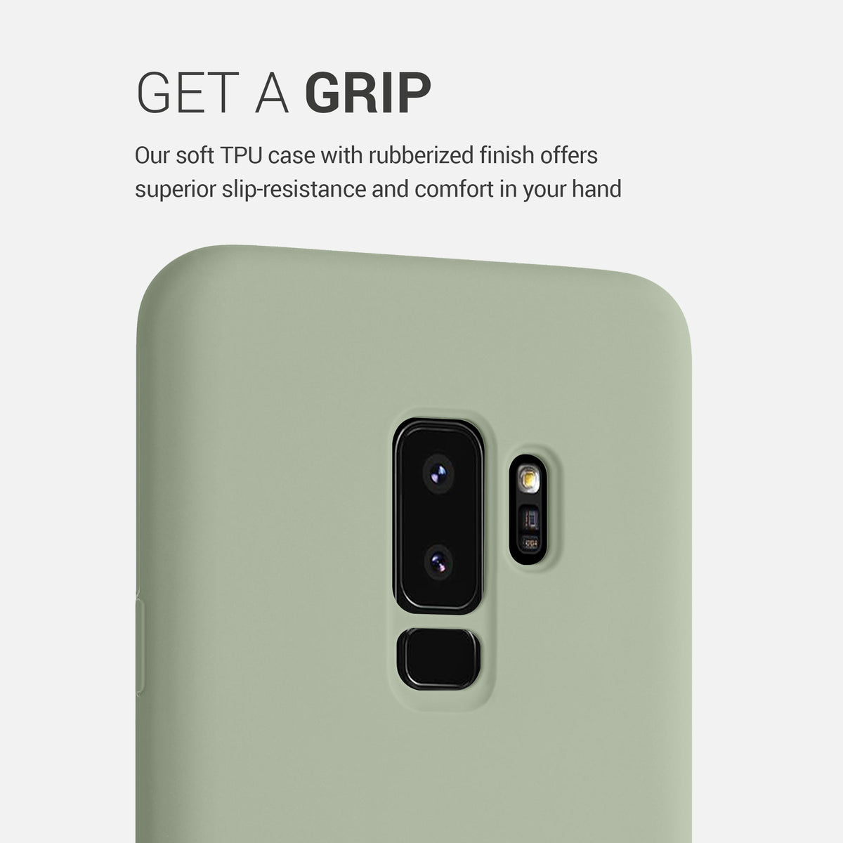 kwmobile Phone Case for Samsung Galaxy S9 Plus Case Silicone Wireless Charging Protective Cover