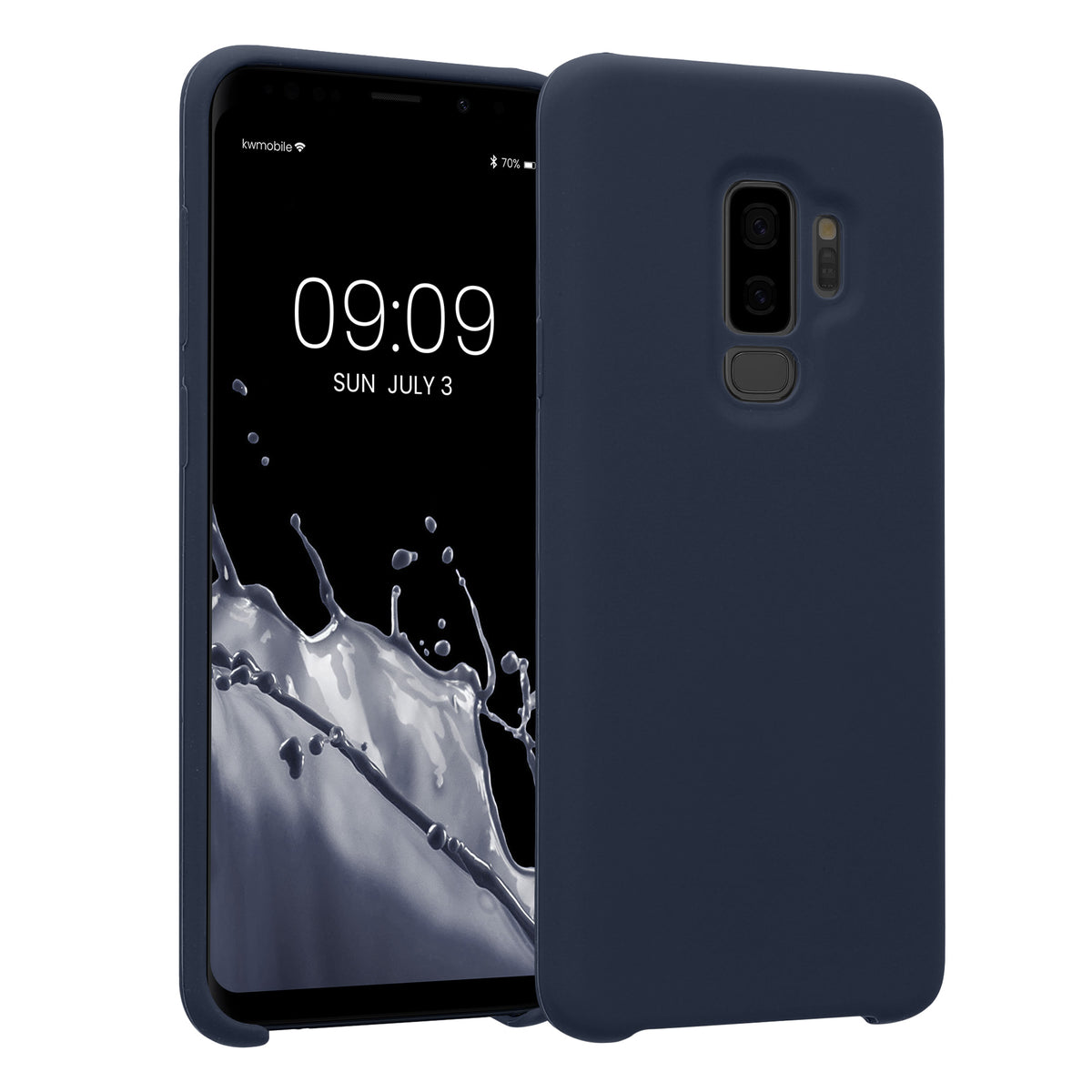 kwmobile Phone Case for Samsung Galaxy S9 Plus Case Silicone Wireless Charging Protective Cover