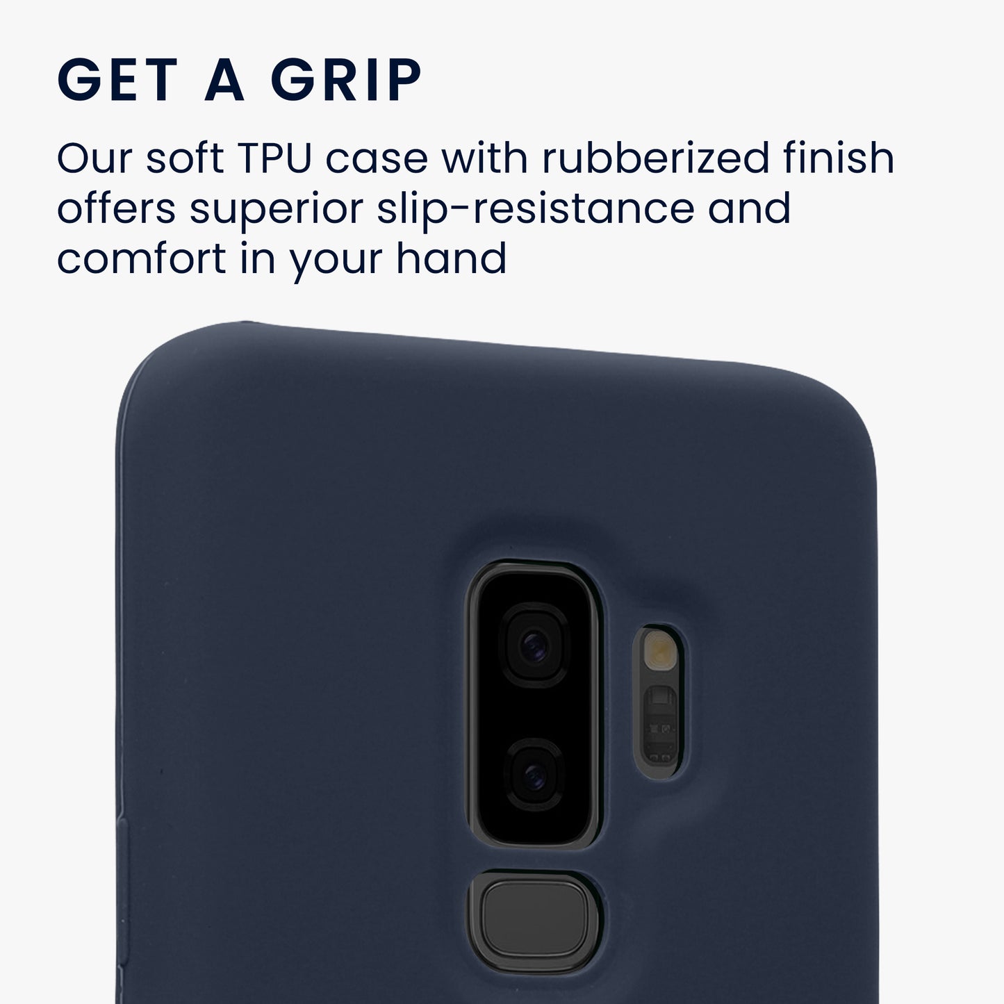 kwmobile Phone Case for Samsung Galaxy S9 Plus Case Silicone Wireless Charging Protective Cover