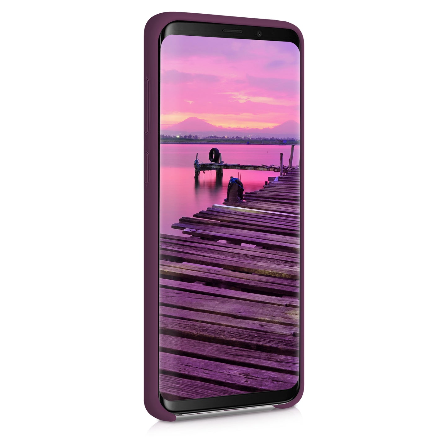 kwmobile Phone Case for Samsung Galaxy S9 Plus Case Silicone Wireless Charging Protective Cover