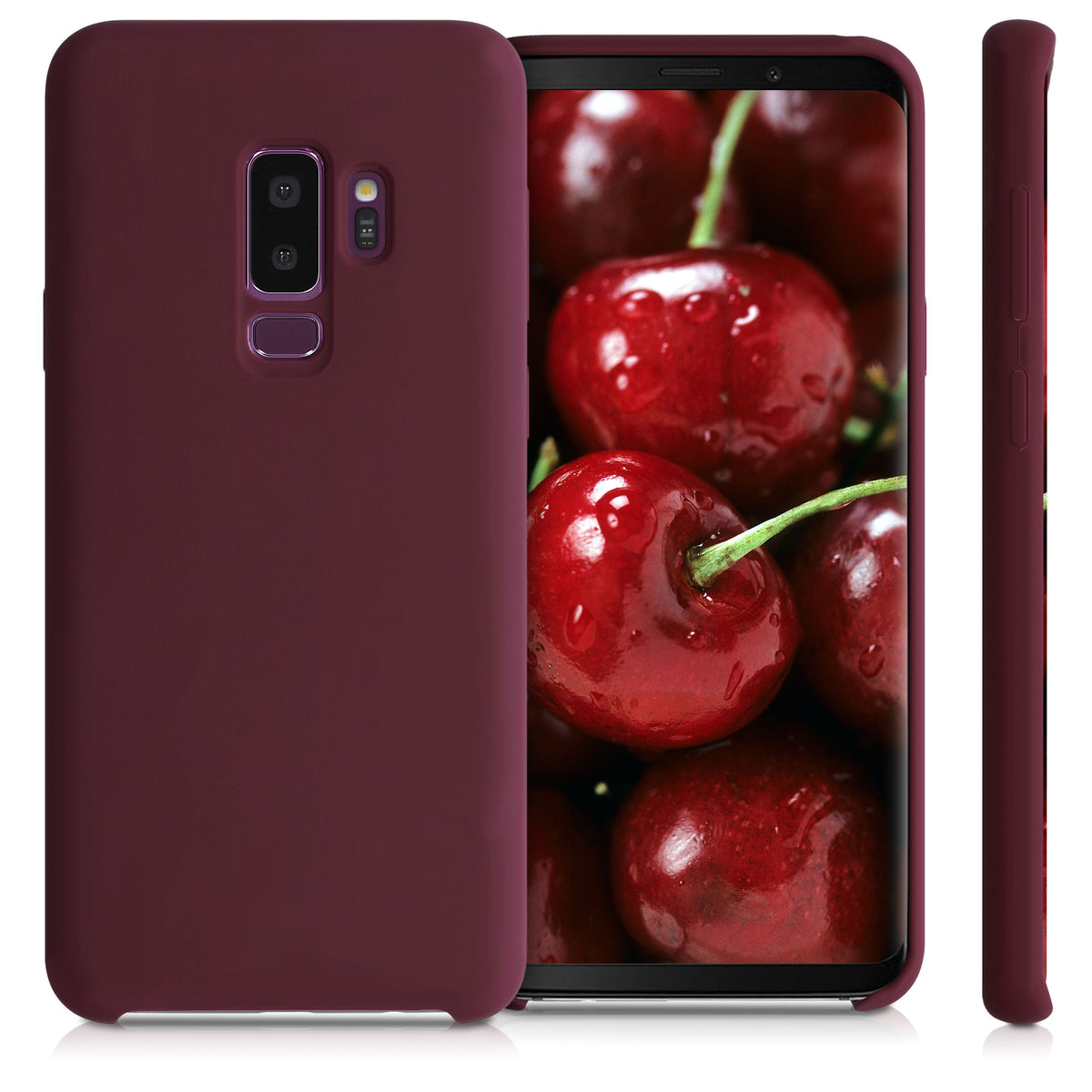 kwmobile Phone Case for Samsung Galaxy S9 Plus Case Silicone Wireless Charging Protective Cover