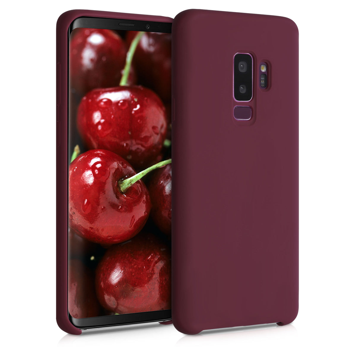 kwmobile Phone Case for Samsung Galaxy S9 Plus Case Silicone Wireless Charging Protective Cover
