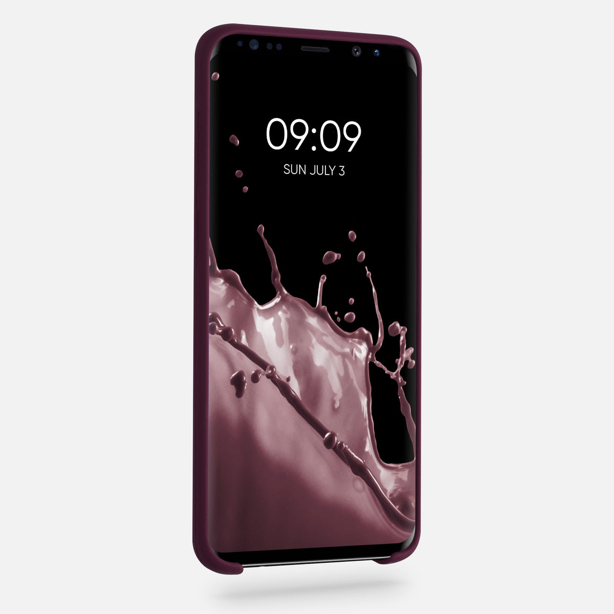 kwmobile Phone Case for Samsung Galaxy S9 Plus Case Silicone Wireless Charging Protective Cover