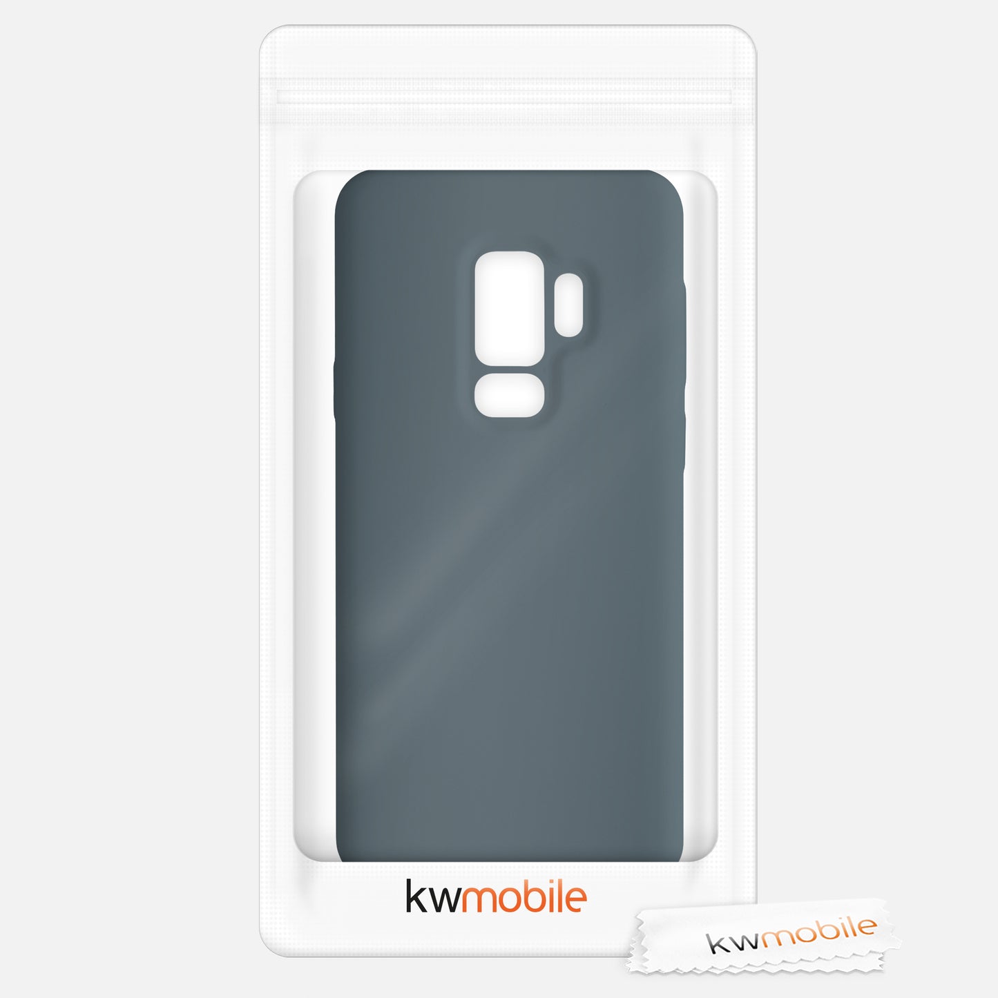 kwmobile Phone Case for Samsung Galaxy S9 Plus Case Silicone Wireless Charging Protective Cover