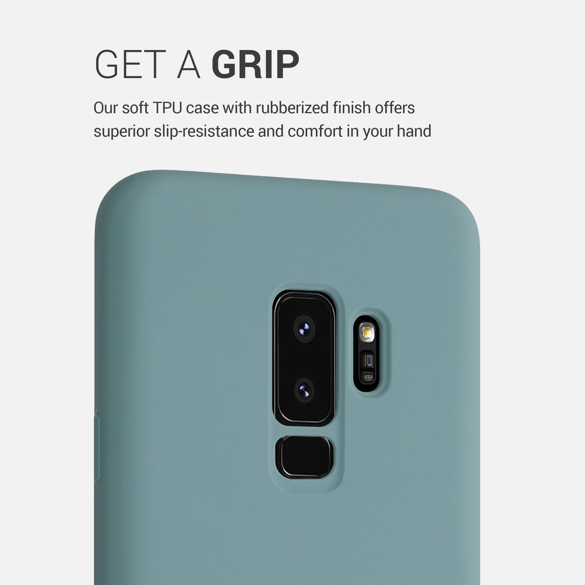 kwmobile Phone Case for Samsung Galaxy S9 Plus Case Silicone Wireless Charging Protective Cover