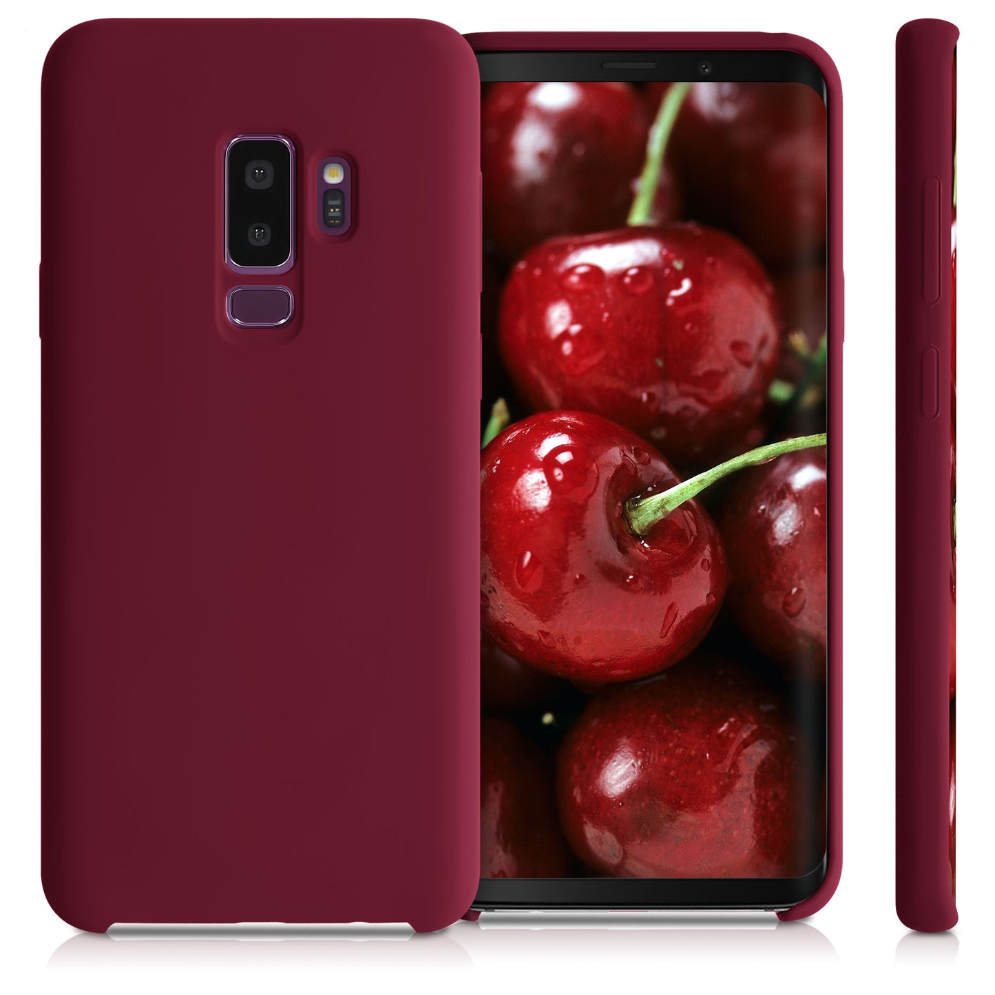 kwmobile Phone Case for Samsung Galaxy S9 Plus Case Silicone Wireless Charging Protective Cover