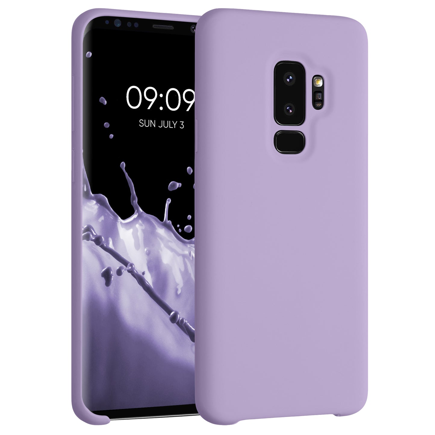 kwmobile Phone Case for Samsung Galaxy S9 Plus Case Silicone Wireless Charging Protective Cover