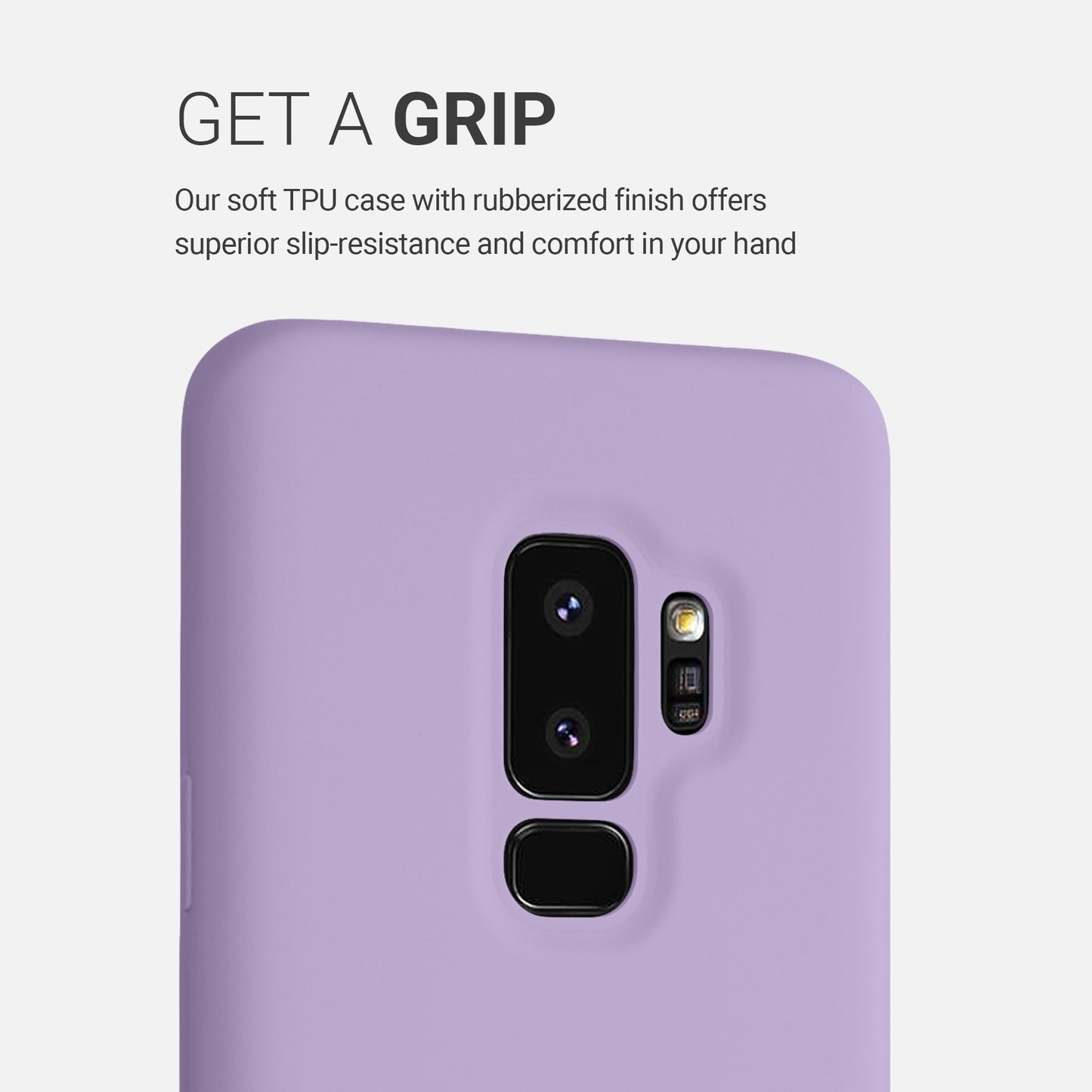 kwmobile Phone Case for Samsung Galaxy S9 Plus Case Silicone Wireless Charging Protective Cover