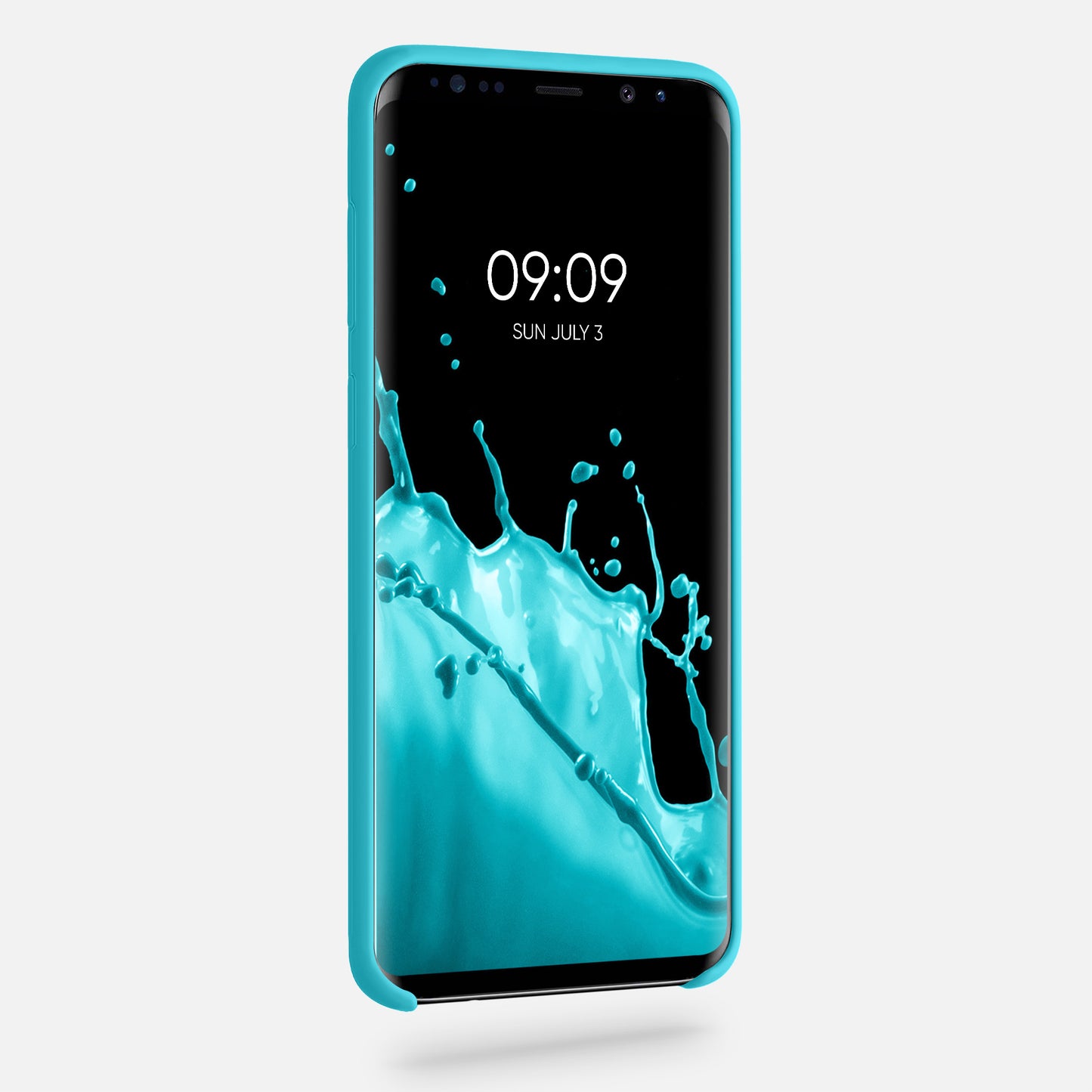 kwmobile Phone Case for Samsung Galaxy S9 Plus Case Silicone Wireless Charging Protective Cover