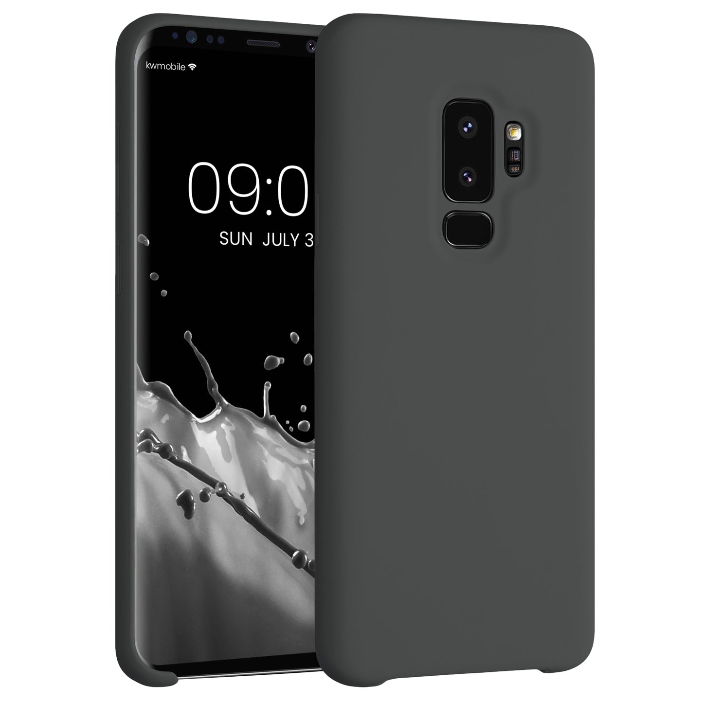 kwmobile Phone Case for Samsung Galaxy S9 Plus Case Silicone Wireless Charging Protective Cover
