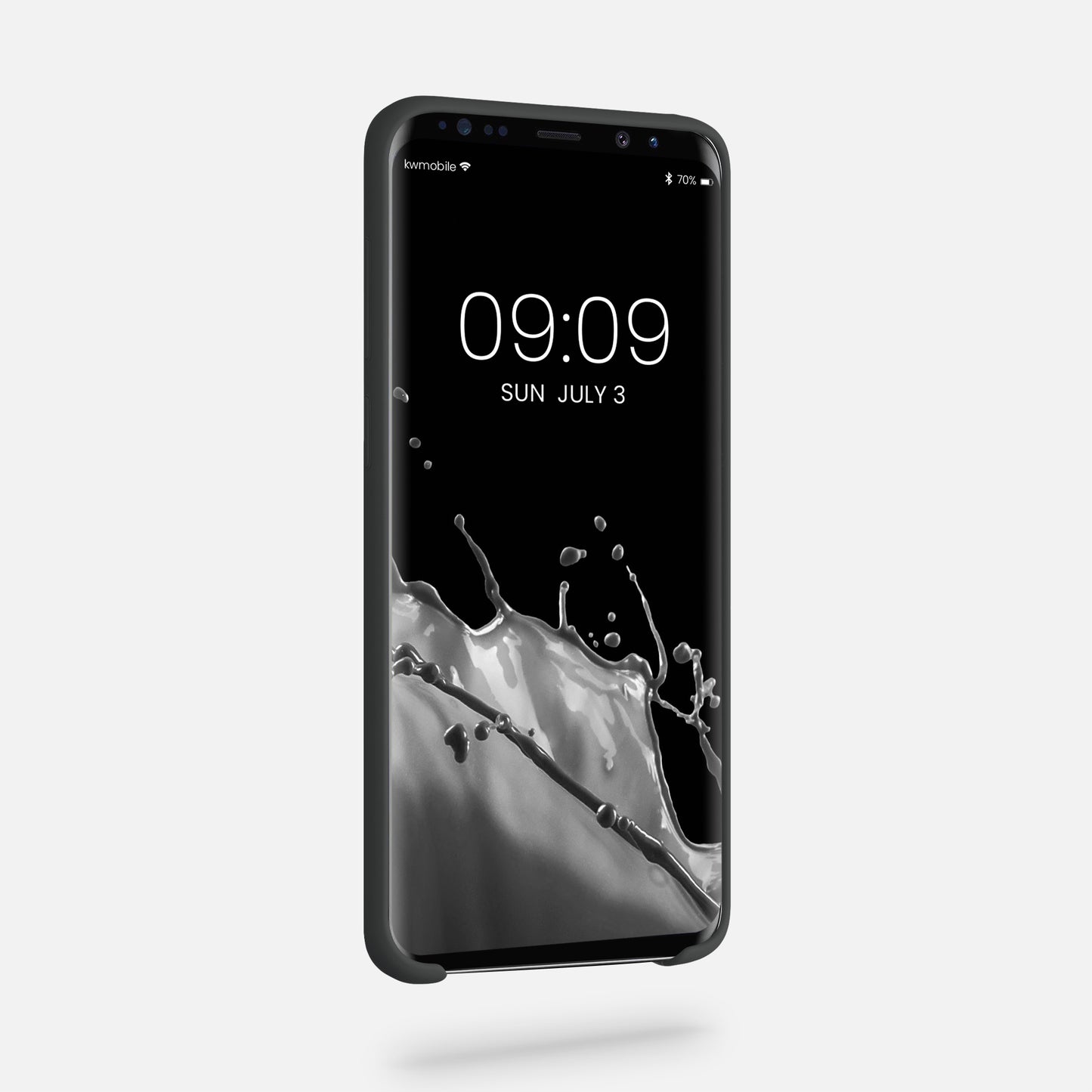 kwmobile Phone Case for Samsung Galaxy S9 Plus Case Silicone Wireless Charging Protective Cover