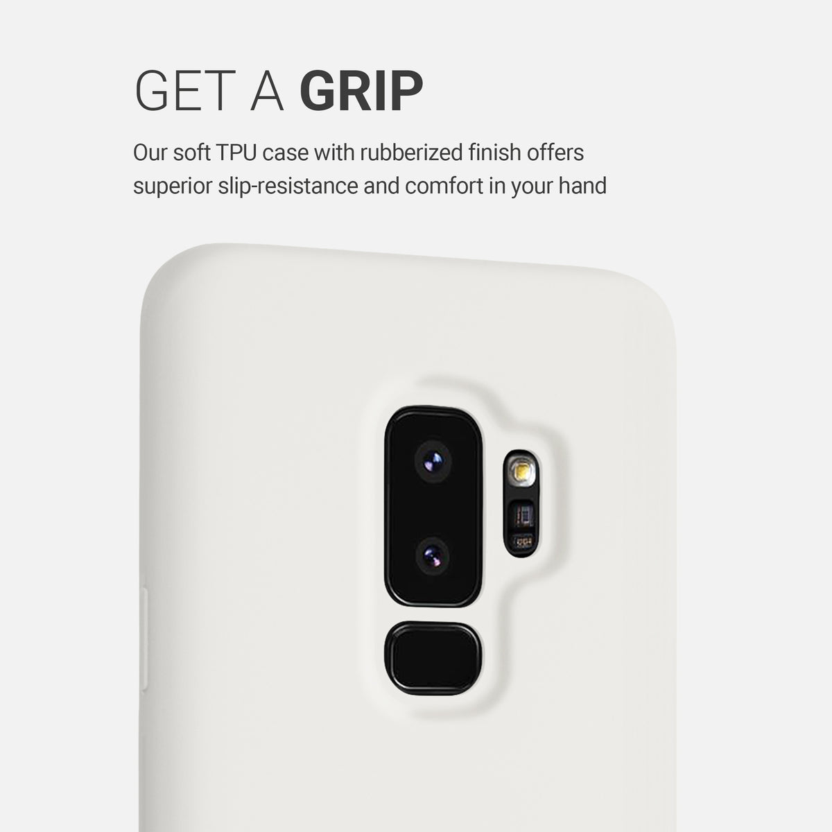 kwmobile Phone Case for Samsung Galaxy S9 Plus Case Silicone Wireless Charging Protective Cover