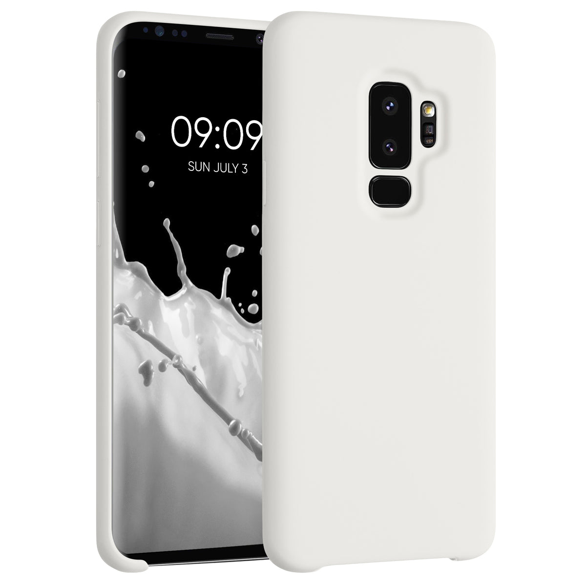 kwmobile Phone Case for Samsung Galaxy S9 Plus Case Silicone Wireless Charging Protective Cover
