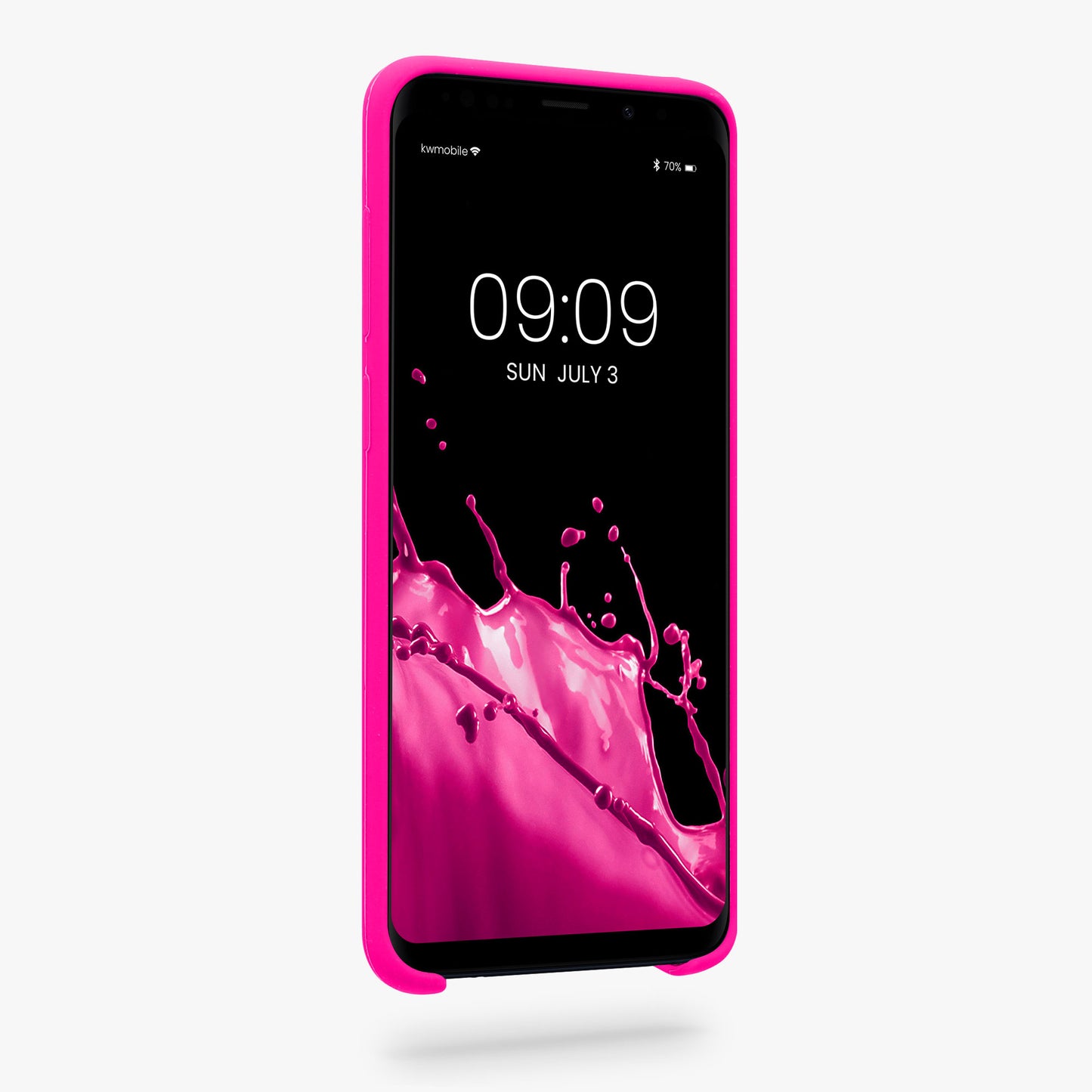 kwmobile Phone Case for Samsung Galaxy S9 Plus Case Silicone Wireless Charging Protective Cover