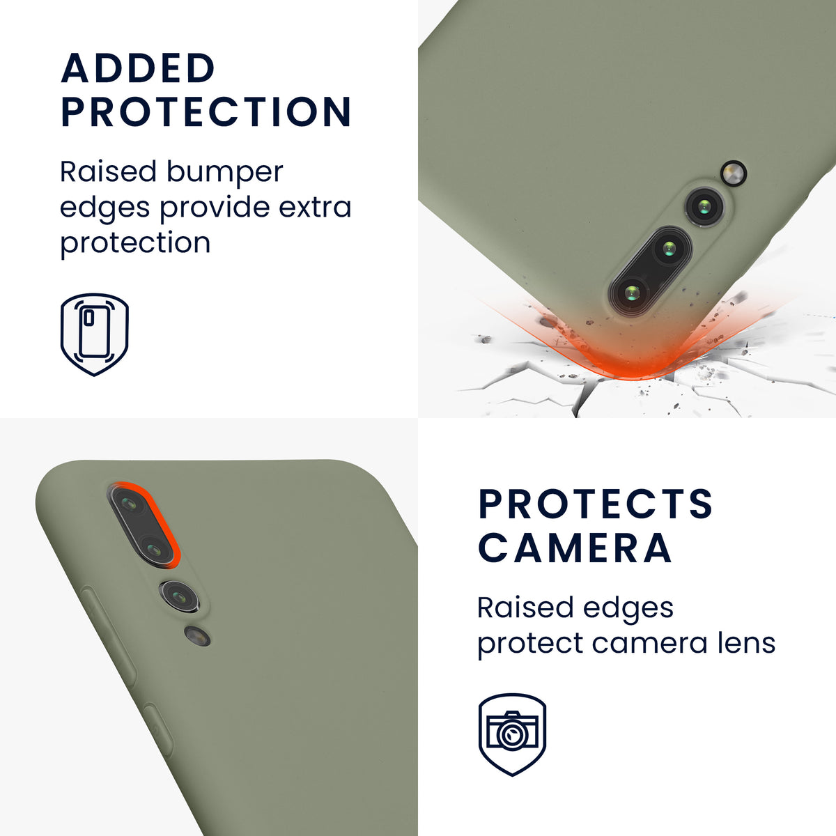 Huawei P20 Pro Phone Case Matte Silicone