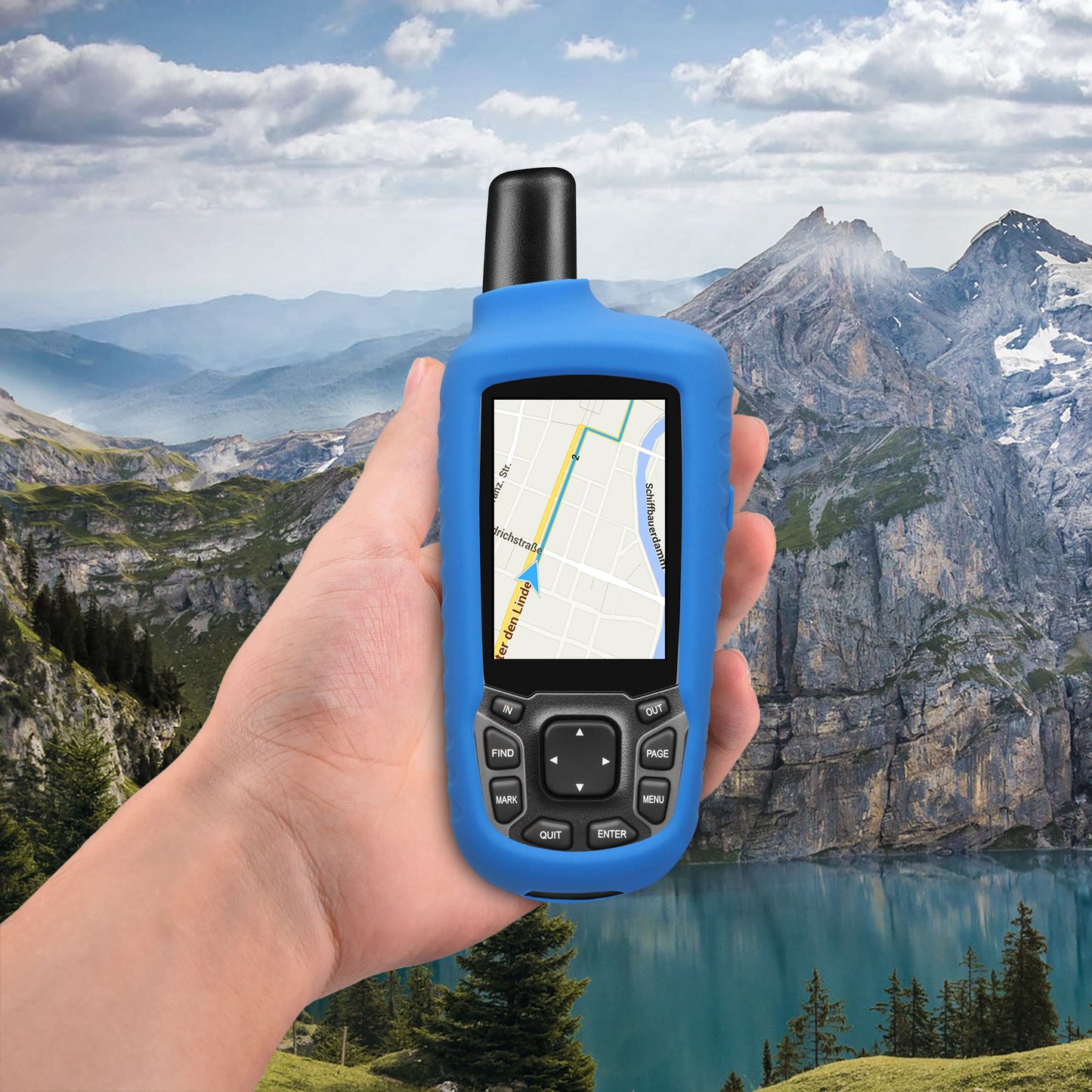 Silicone Case compatible with Garmin GPSMAP 64 / 64s / 64st