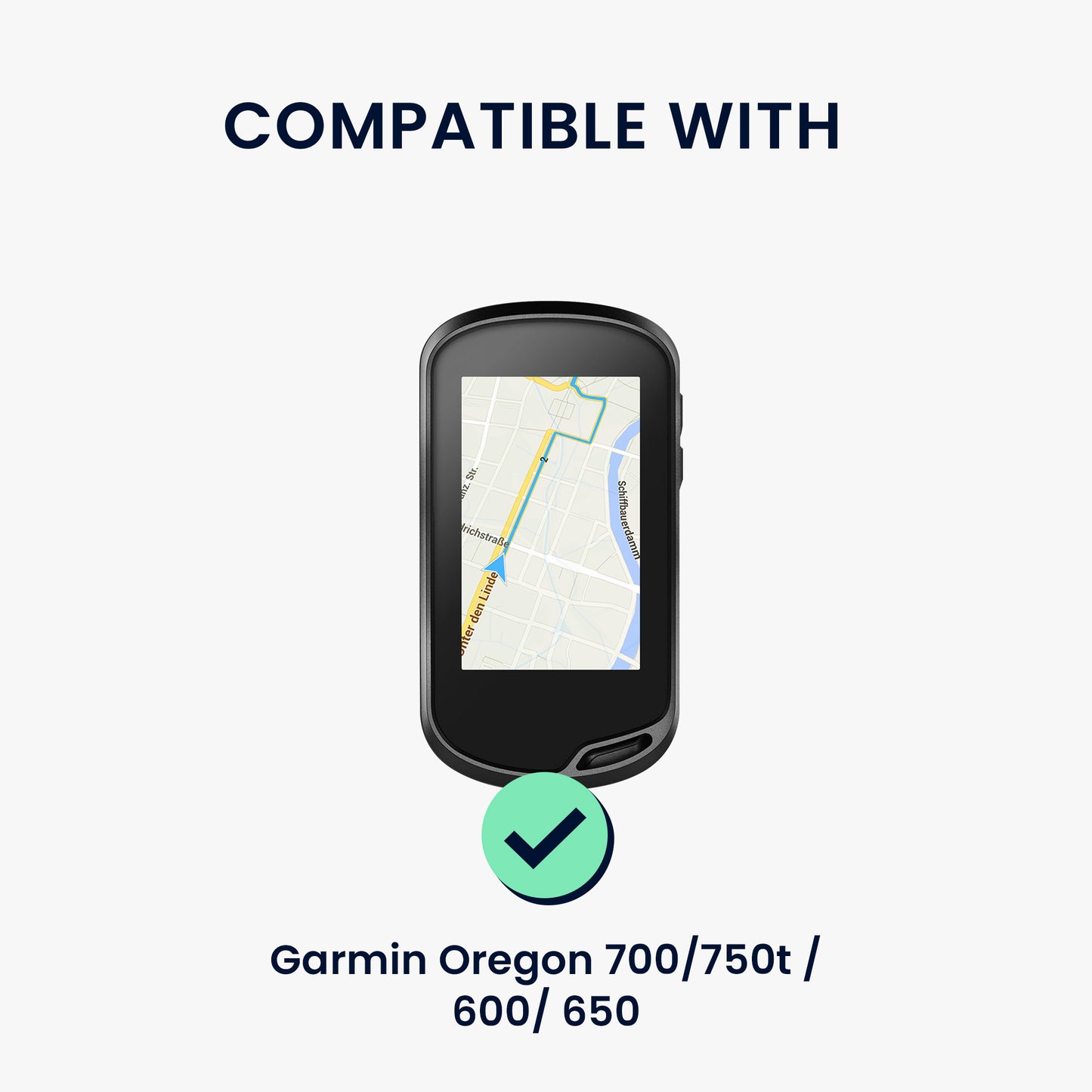 kwmobile Case Compatible with Garmin Oregon 700 / 750t / 600 / 650 - Protective Cover for GPS Handheld Device