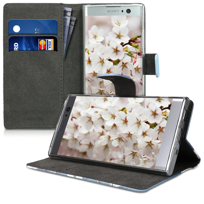 Sony Xperia XA2 Wallet Case with Stand
