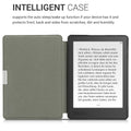 kwmobile Case for Kobo Aura Edition 2 - eReader Flip Cover with Auto Sleep Function - Galaxy Tree Meadow