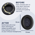 kwmobile Ear Pads for Bose Quietcomfort 35 35II 25 15 / QC35 QC35II QC25 QC15 Ear Cushions Replacement Earpads Headphone Spare Parts Headphone Replacement Pads for Over Ear Headphones