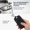 Renault 4-Button Smartkey Keyless Go Faux Leather Car Key Cover