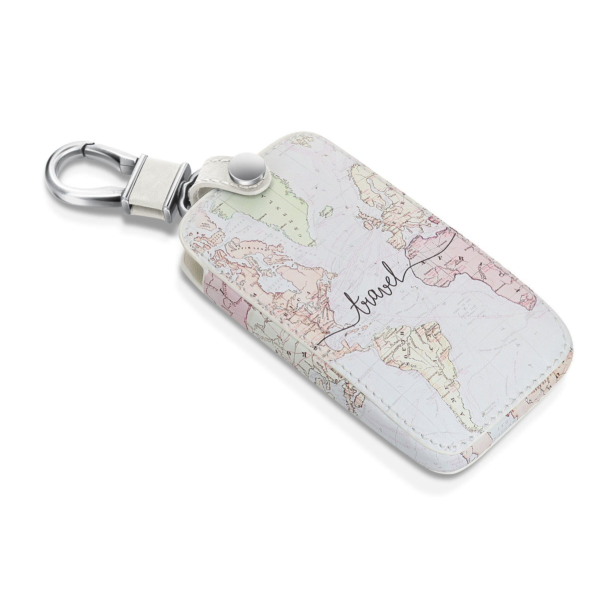 Renault 4-Button Smartkey Keyless Go Faux Leather Car Key Cover