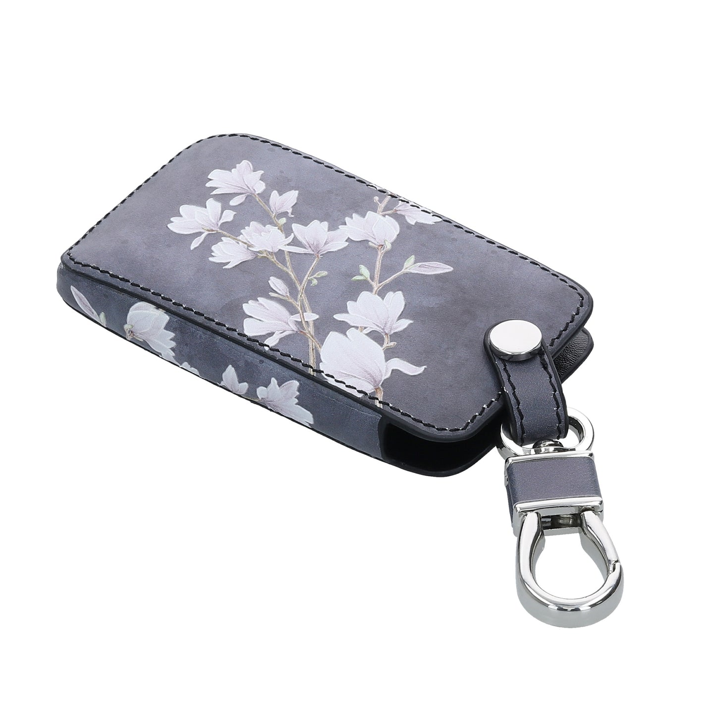 Renault 4-Button Smartkey Keyless Go Faux Leather Car Key Cover