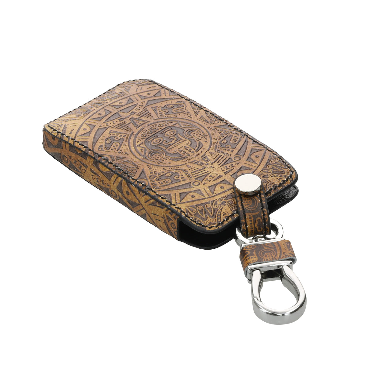 Renault 4-Button Smartkey Keyless Go Faux Leather Car Key Cover