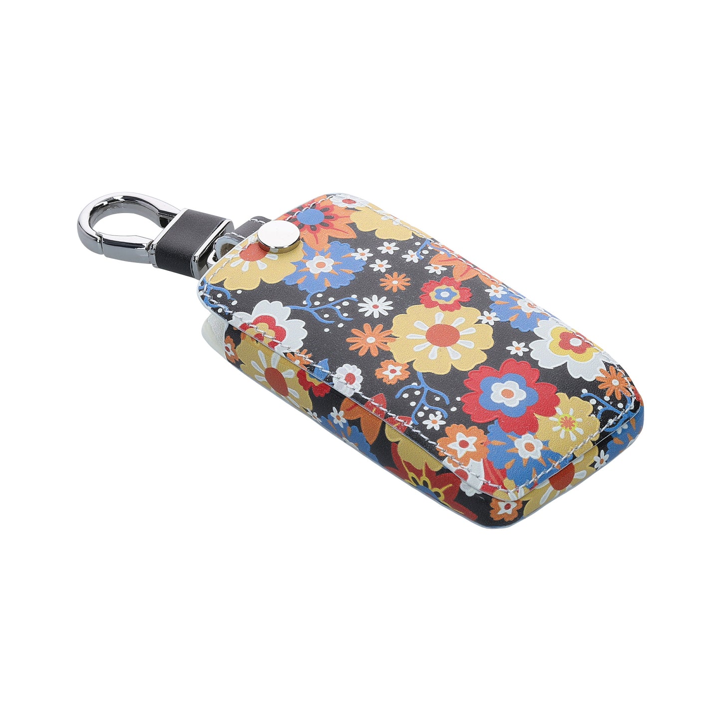 Renault 4-Button Smartkey Keyless Go Faux Leather Car Key Cover