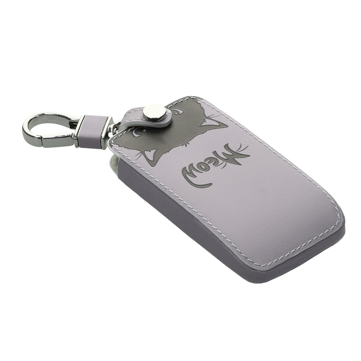 Renault 4-Button Smartkey Keyless Go Faux Leather Car Key Cover