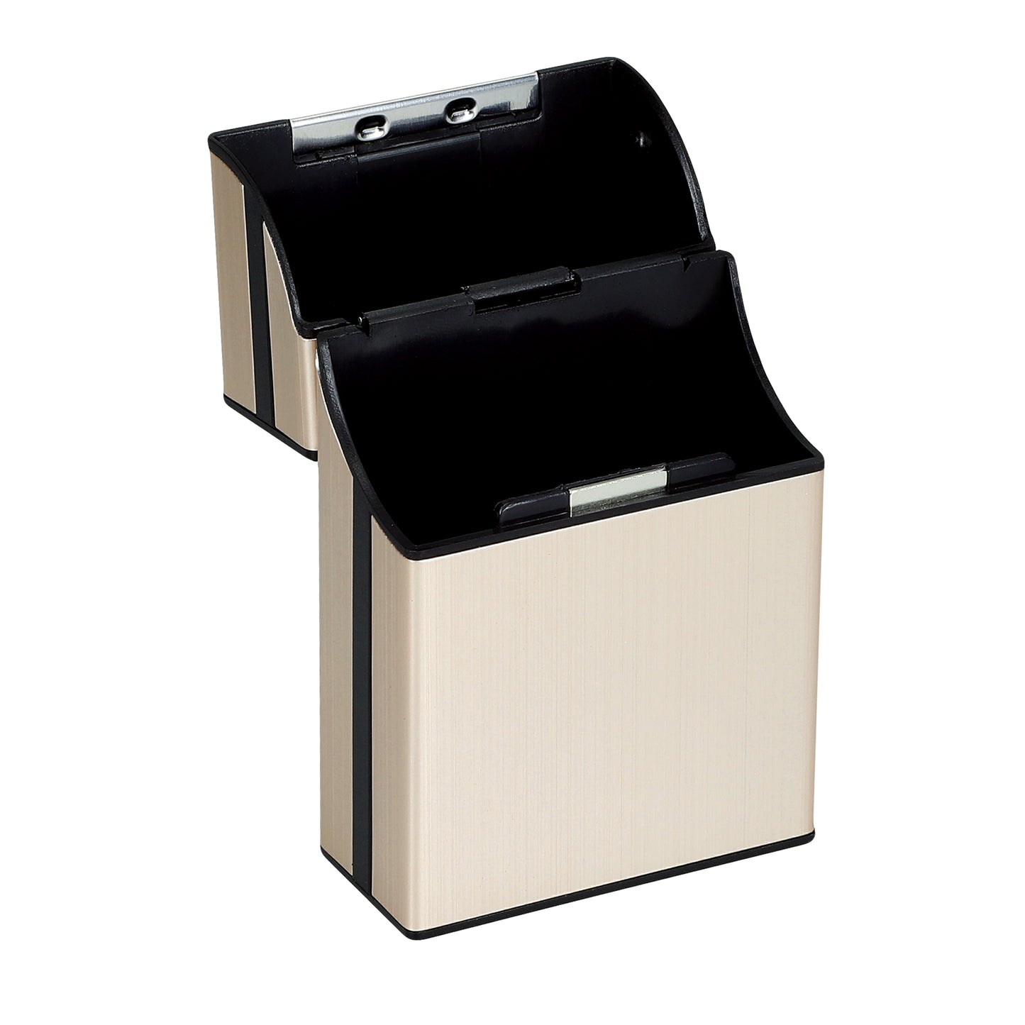 kwmobile Cigarette Case Cigarette Box Cover for Cigarettes with Magnetic Closure Aluminum Coating