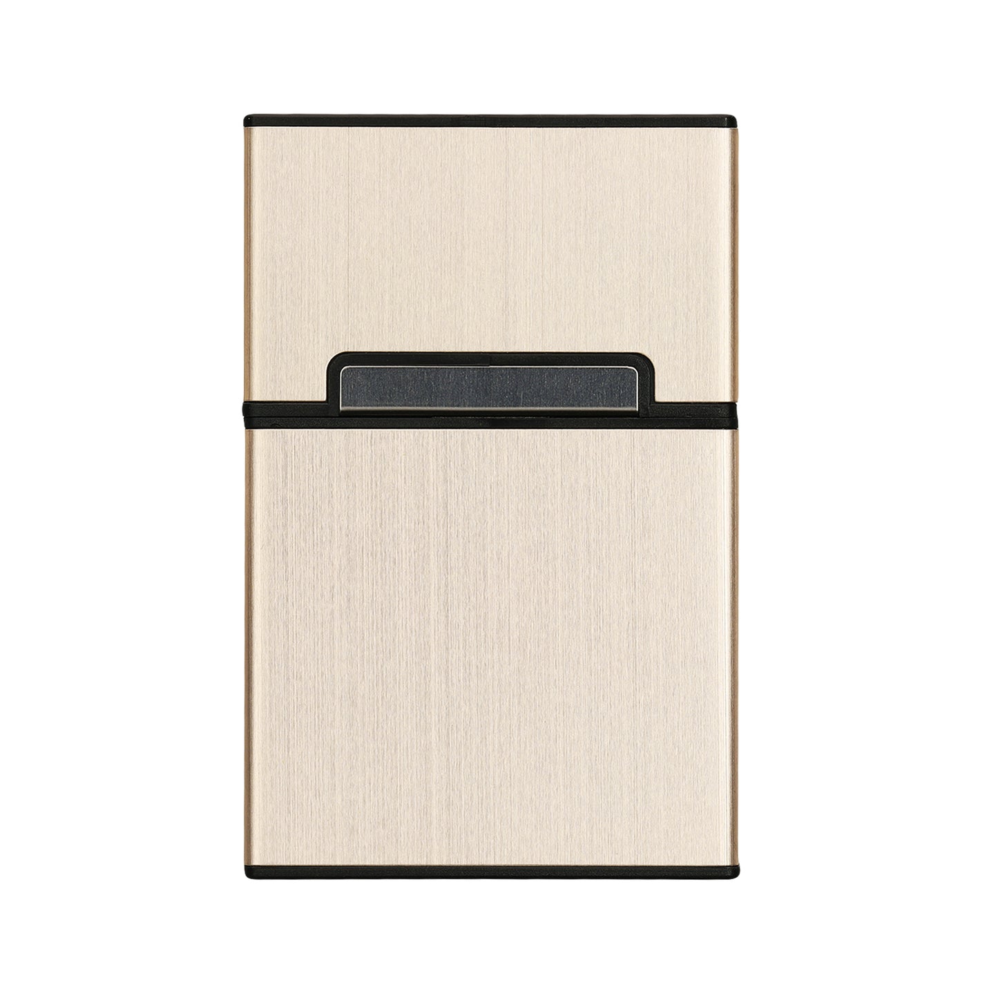 kwmobile Cigarette Case Cigarette Box Cover for Cigarettes with Magnetic Closure Aluminum Coating