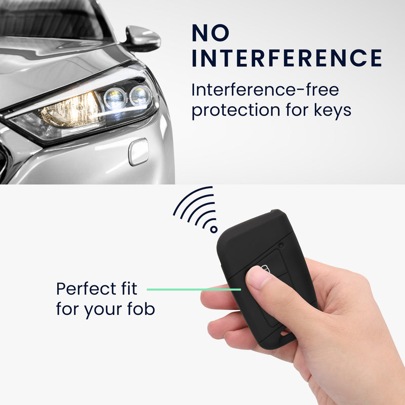 VW 3-Button (Keyless Go only) Silicone Car Key Cover