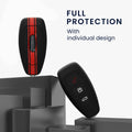 Ford 3-Button Keyless Go Silicone Car Key Cover Patterned