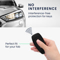 Ford 3-Button Keyless Go Silicone Car Key Cover Patterned