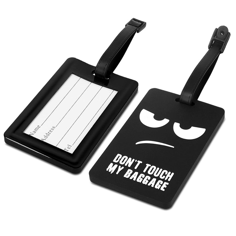 kwmobile Luggage Tag Address Tag Name Tag School Bag Luggage Tag Travel Luggage Tag