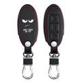 Nissan 3-Button Faux Leather Car Key Cover