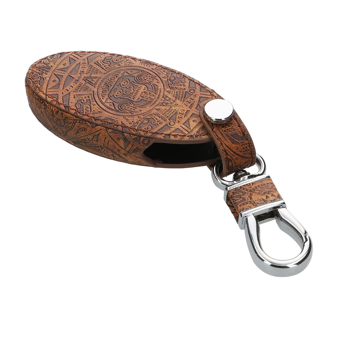 Nissan 3-Button Faux Leather Car Key Cover